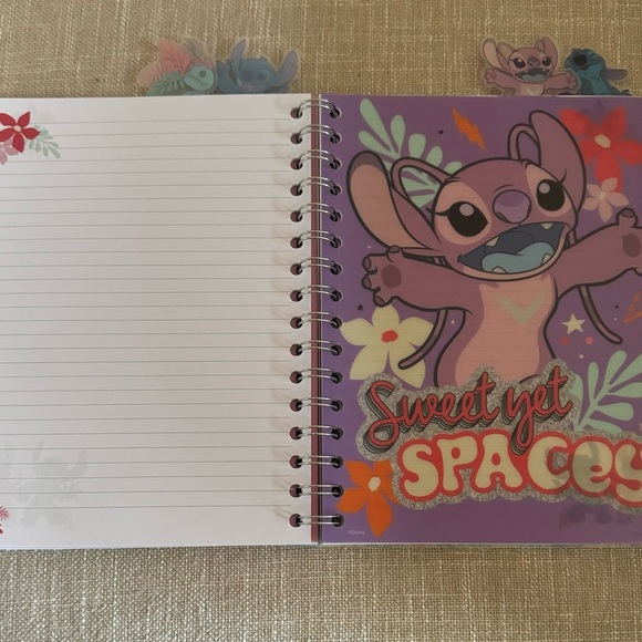 Disney Stitch Spiral Tab Journal/Notebook - Picture 6 of 9